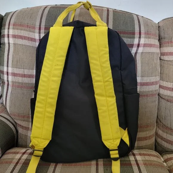 Loungefly Pikachu Pokemon Black Yellow Backpack Lighting Bolt School Casual